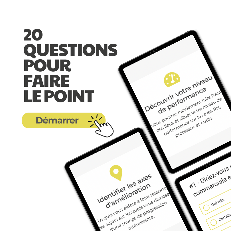 Autodiagnostic de votre performance commerciale