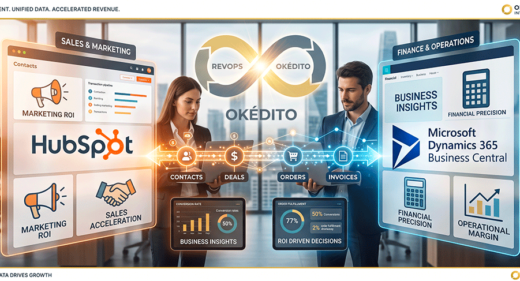 Synchronisation Microsoft Dynamics Business CEntral HubSpot avec okédito